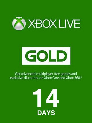 Xbox Live Gold Trial 14 Days Xbox Live GLOBAL