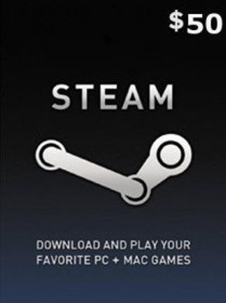 Steam Gift Card 50 USD - Steam Key - United States