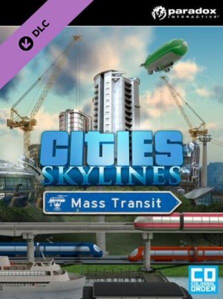Cities: Skylines - Mass Transit Steam Key GLOBAL Cities: Skylines - Mass Transit Steam Key GLOBAL