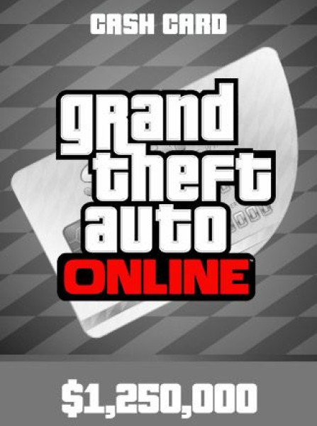 Grand Theft Auto Online: Great White Shark Cash Card 1 250 000 PC Rockstar Key GLOBAL Grand Theft Auto Online: Great White Shark Cash Card 1 250 000 PC Rockstar Key GLOBAL