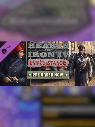 Hearts of Iron IV: La Résistance (PC) - Steam Key - GLOBAL