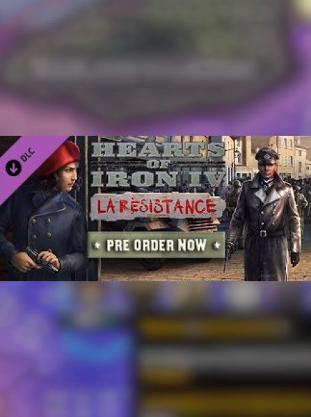 Hearts of Iron IV: La Résistance (PC) - Steam Key - GLOBAL Hearts of Iron IV: La Résistance (PC) - Steam Key - GLOBAL