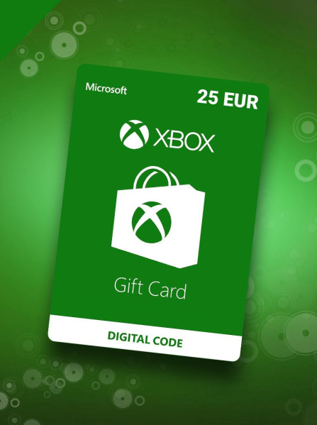 Xbox Live Gift Card 25 EUR - Europe Xbox Live Gift Card 25 EUR - Europe