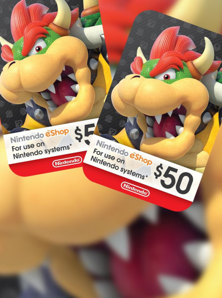 Nintendo eShop Gift Card 50 USD - Nintendo Key - North America Nintendo eShop Gift Card 50 USD - Nintendo Key - North America