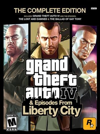 Grand Theft Auto IV Complete Edition Rockstar Key GLOBAL