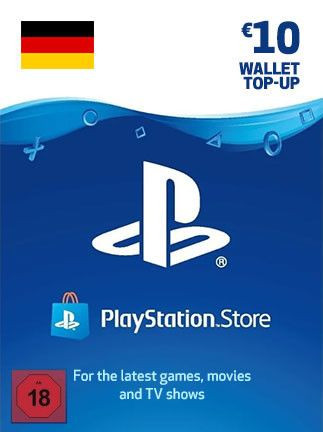 PlayStation Network Gift Card 10 EUR - PSN Germany