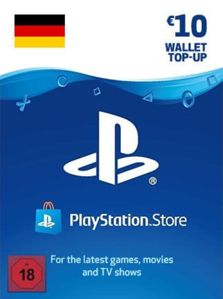 PlayStation Network Gift Card 10 EUR - PSN Germany PlayStation Network Gift Card 10 EUR - PSN Germany