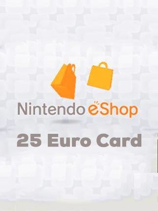 Nintendo eShop Gift Card 25 EUR - Nintendo Key - Europe