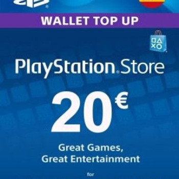 PlayStation Network Gift Card 20 EUR - PSN Spain PlayStation Network Gift Card 20 EUR - PSN Spain