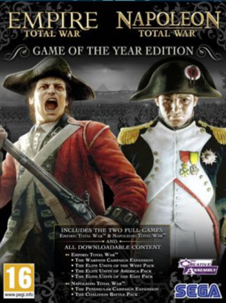 Empire and Napoleon: Total War GOTY (PC) - Steam Key - GLOBAL Empire and Napoleon: Total War GOTY (PC) - Steam Key - GLOBAL