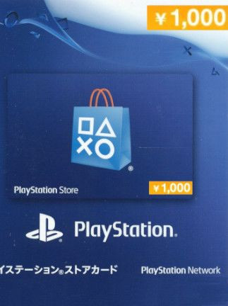 PlayStation Network Gift Card 1000 YEN - PSN Japan PlayStation Network Gift Card 1000 YEN - PSN Japan