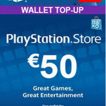 PlayStation Network Gift Card 50 EUR - PSN Spain PlayStation Network Gift Card 50 EUR - PSN Spain