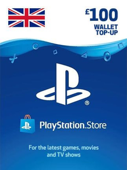 PlayStation Network Gift Card 100 GBP - PSN United Kingdom PlayStation Network Gift Card 100 GBP - PSN United Kingdom