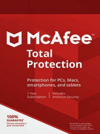 McAfee Total Protection 1 Device 3 Years Multidevice Key GLOBAL