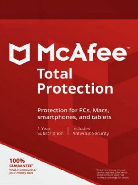McAfee Total Protection 1 Device 3 Years Multidevice Key GLOBAL McAfee Total Protection 1 Device 3 Years Multidevice Key GLOBAL