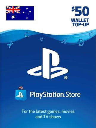 PlayStation Network Gift Card 50 AUD - PSN Australia