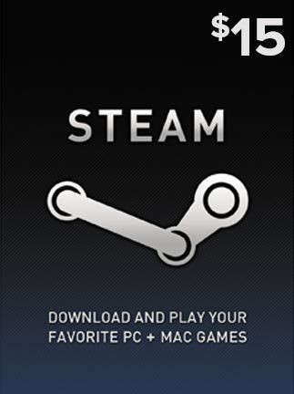 Steam Gift Card 15 USD - Steam Key - United States Steam Gift Card 15 USD - Steam Key - United States