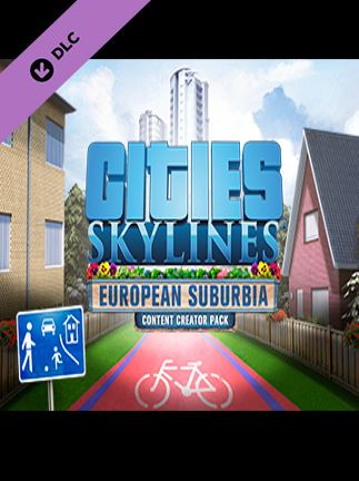 Cities: Skylines - Content Creator Pack: European Suburbia DLC Steam Key GLOBAL