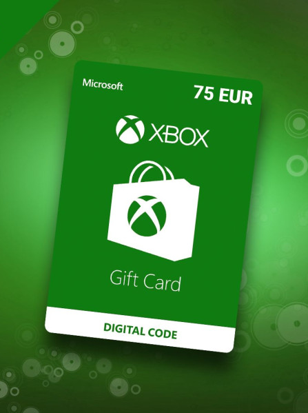 Xbox Live Gift Card 75 EUR - Europe Xbox Live Gift Card 75 EUR - Europe
