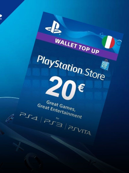 PlayStation Network Gift Card 20 EUR - PSN Italy PlayStation Network Gift Card 20 EUR - PSN Italy