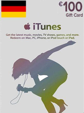 Apple iTunes Gift Card 100 EUR - iTunes Key - Germany