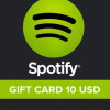 Spotify Gift Card 10 USD - Spotify Key - UNITED STATES Spotify Gift Card 10 USD - Spotify Key - UNITED STATES