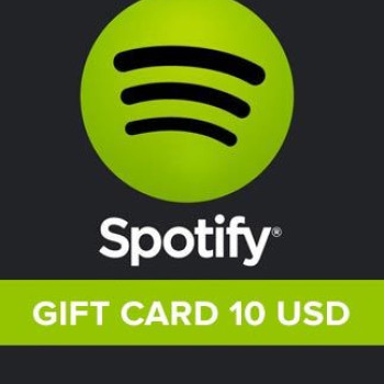 Spotify Gift Card 10 USD - Spotify Key - UNITED STATES Spotify Gift Card 10 USD - Spotify Key - UNITED STATES