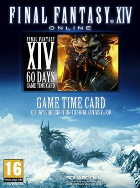 Final Fantasy XIV: A Realm Reborn Time Card 60 Days Final Fantasy EUROPE Final Fantasy XIV: A Realm Reborn Time Card 60 Days Final Fantasy EUROPE