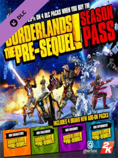 Borderlands: The Pre-Sequel Season Pass Steam Key GLOBAL Borderlands: The Pre-Sequel Season Pass Steam Key GLOBAL
