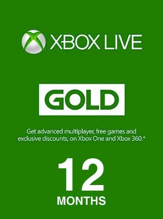 Xbox Live GOLD Subscription Card 12 Months - Key CANADA Xbox Live GOLD Subscription Card 12 Months - Key CANADA