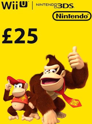 Nintendo eShop Gift Card 25 GBP - Nintendo Key - United Kingdom
