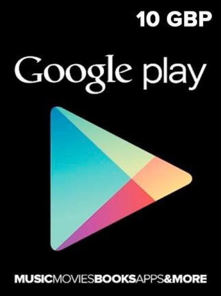 Google Play Gift Card 10 GBP - Google Play Key - United Kingdom Google Play Gift Card 10 GBP - Google Play Key - United Kingdom