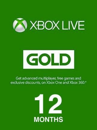 Xbox Live GOLD Subscription Card 12 Months - Xbox Live Key - UNITED KINGDOM