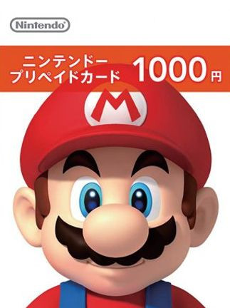 Nintendo eShop Gift Card 1000 JPY - Nintendo Key - Japan