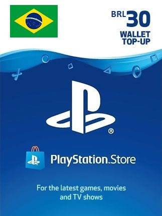 PlayStation Network Gift Card 30 BRL - PSN Brazil
