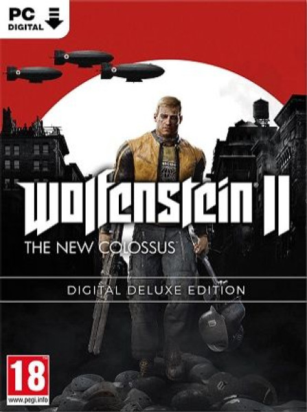 Wolfenstein II: The New Colossus Digital Deluxe Edition Steam Key GLOBAL Wolfenstein II: The New Colossus Digital Deluxe Edition Steam Key GLOBAL