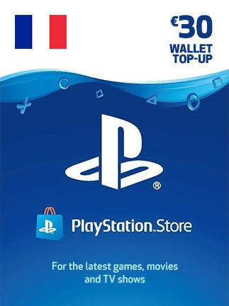 PlayStation Network Gift Card 30 EUR - PSN France
