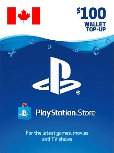 PlayStation Network Gift Card 100 CAD - PSN Canada PlayStation Network Gift Card 100 CAD - PSN Canada