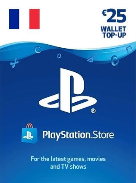 PlayStation Network Gift Card 25 EUR - PSN France PlayStation Network Gift Card 25 EUR - PSN France