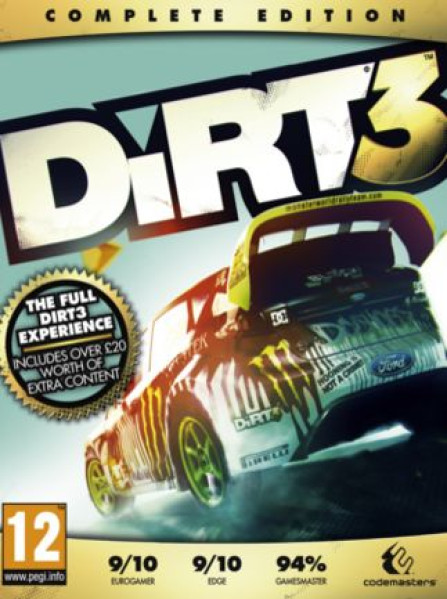 DiRT 3 Complete Edition Steam Key EUROPE DiRT 3 Complete Edition Steam Key EUROPE