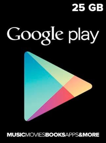 Google Play Gift Card 25 GBP - Google Play Key - United Kingdom Google Play Gift Card 25 GBP - Google Play Key - United Kingdom