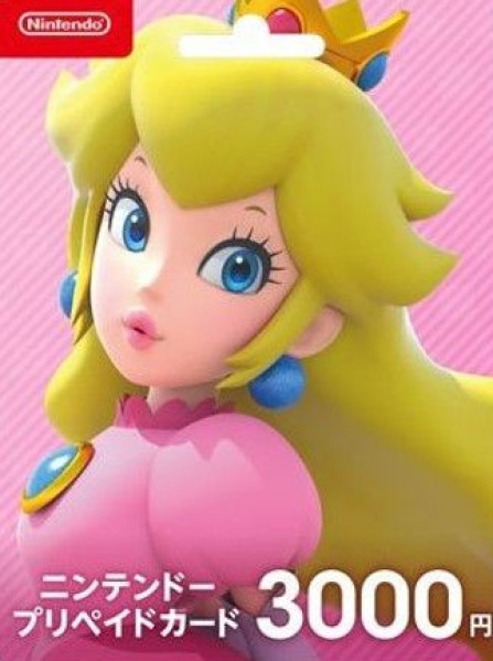 Nintendo eShop Gift Card 3000 JPY - Nintendo Key - Japan Nintendo eShop Gift Card 3000 JPY - Nintendo Key - Japan