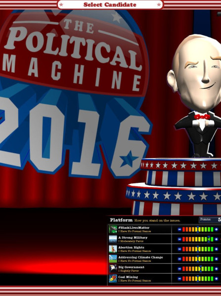 The Political Machine 2016 Steam Key GLOBAL The Political Machine 2016 Steam Key GLOBAL