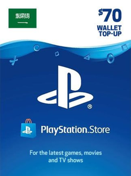 PlayStation Network Gift Card 70 USD - PSN Saudi Arabia PlayStation Network Gift Card 70 USD - PSN Saudi Arabia