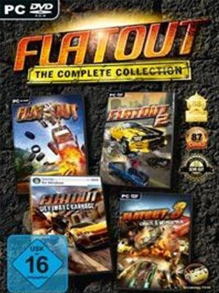 Flatout Complete Pack Steam Key GLOBAL Flatout Complete Pack Steam Key GLOBAL