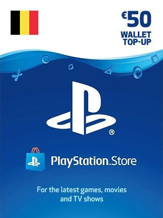 PlayStation Network Gift Card 50 EUR - PSN Belgium PlayStation Network Gift Card 50 EUR - PSN Belgium