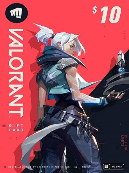 VALORANT Gift Card 10 USD (PC) - Riot Key - UNITED STATES VALORANT Gift Card 10 USD (PC) - Riot Key - UNITED STATES