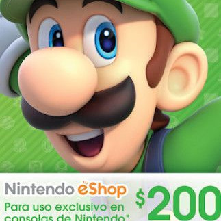 Nintendo eShop Gift Card 200 MXN - Nintendo Key - Mexico