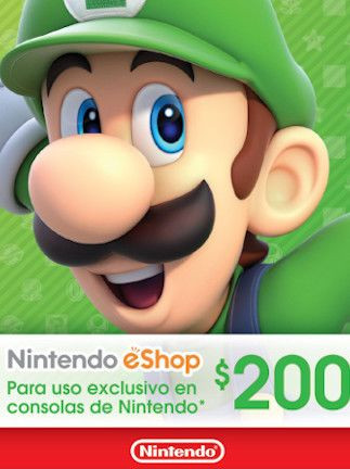 Nintendo eShop Gift Card 200 MXN - Nintendo Key - Mexico Nintendo eShop Gift Card 200 MXN - Nintendo Key - Mexico