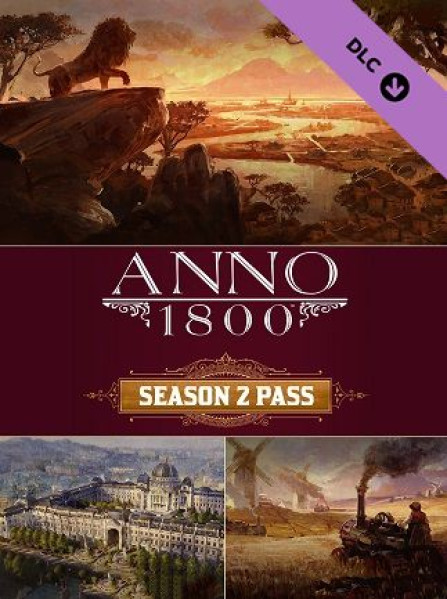 Anno 1800 Season 2 Pass (PC) - Ubisoft Connect - EUROPE Anno 1800 Season 2 Pass (PC) - Ubisoft Connect - EUROPE
